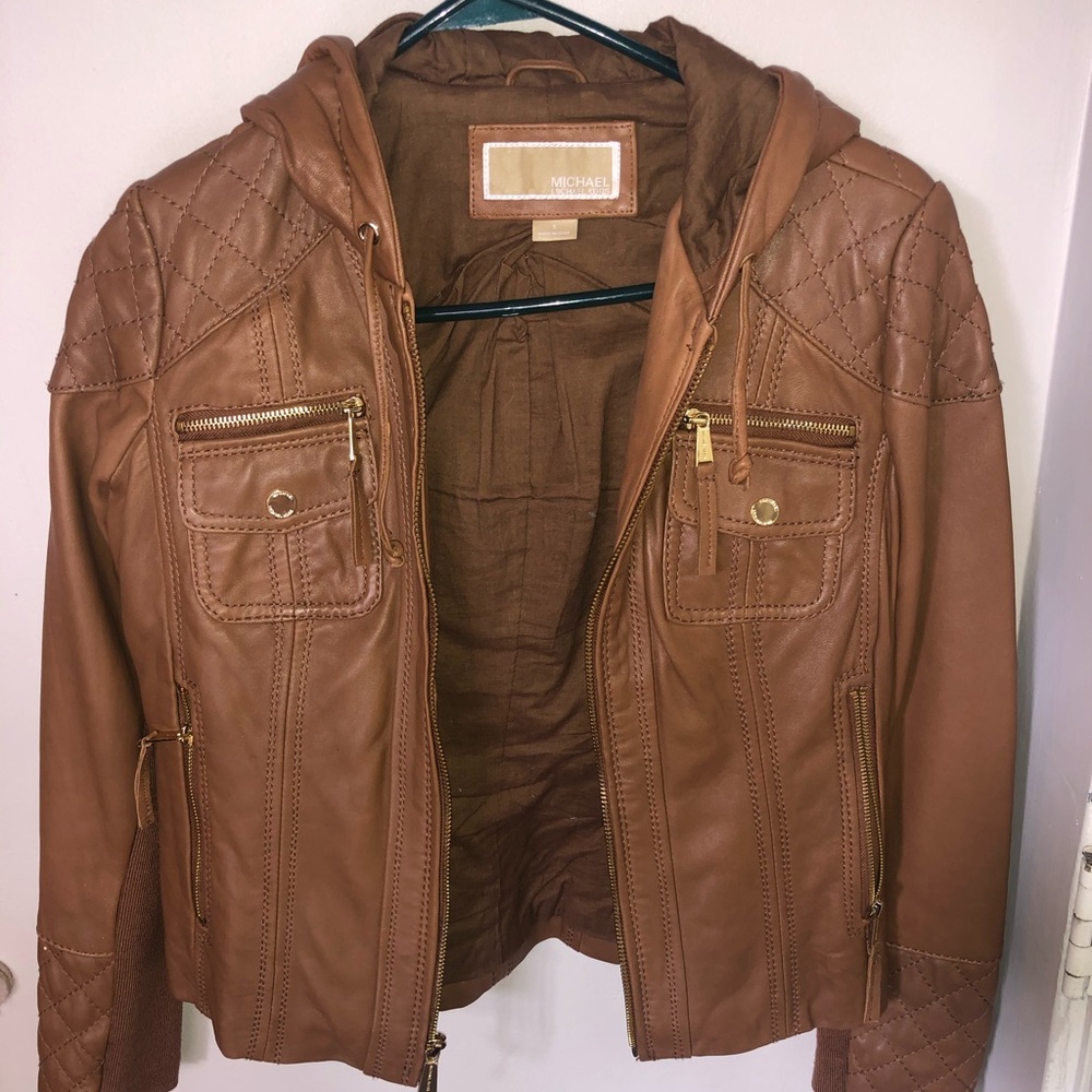 Michael Kors leather jacket